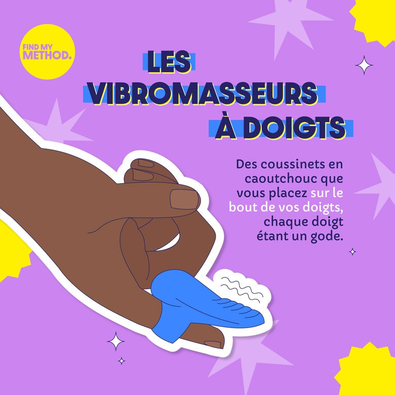 comment utiliser un vibromasseurs a doigts